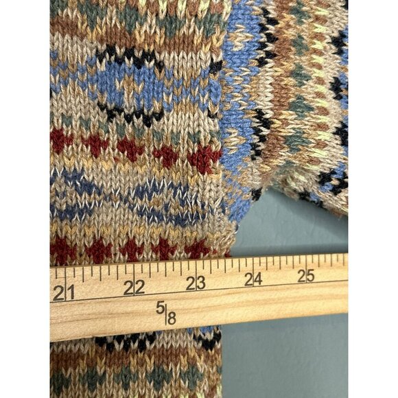 VTG American Eagle Outfitters Men's Large 90s Crewneck LS Knitted Sweater - Picture 5 of 8